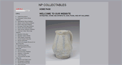 Desktop Screenshot of npcollectables.org.uk
